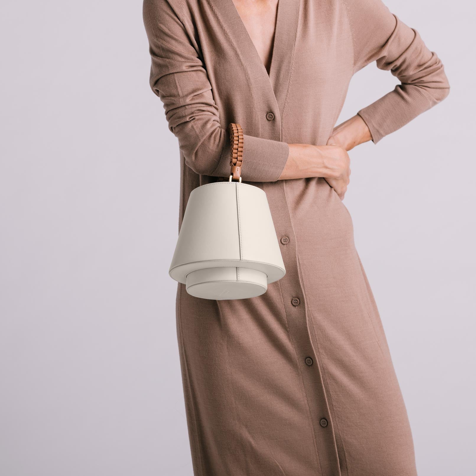 Lantern Bag Mlouye Off White