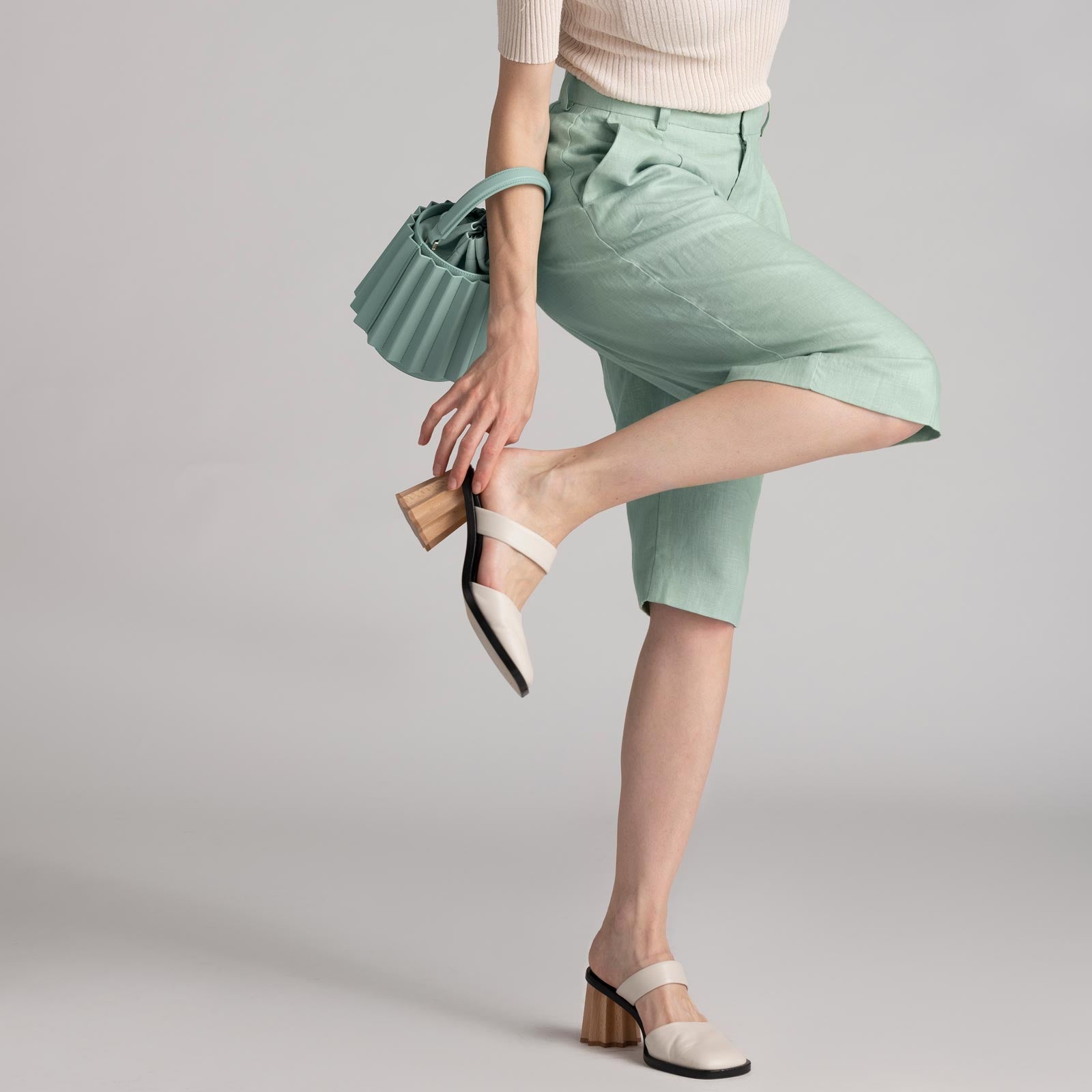 Lantern Bag Pleated Mlouye