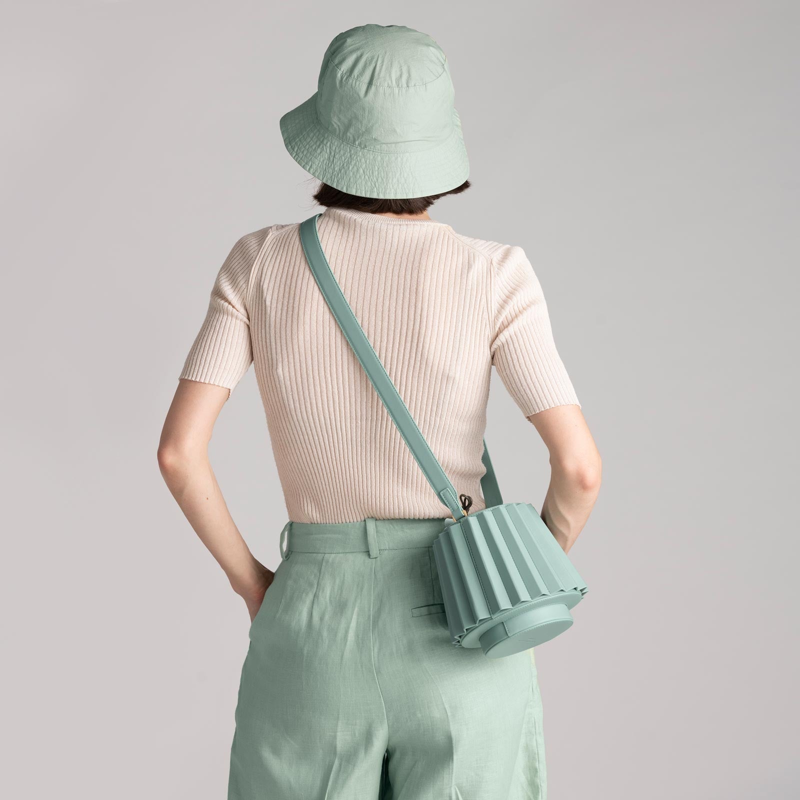 Lantern Bag Pleated Mlouye