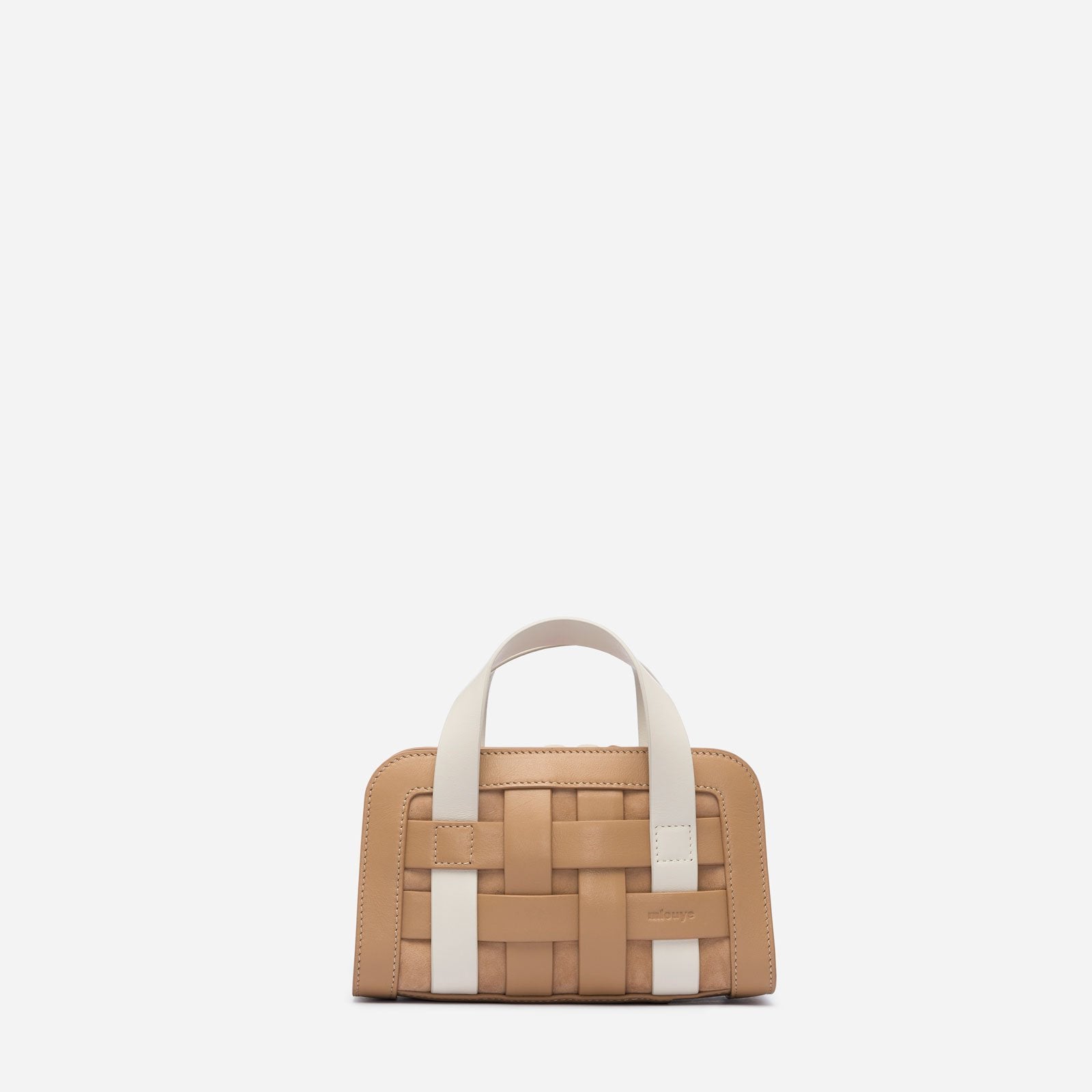 Mini Woven Bag Mlouye Latte