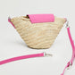 Basket Weave Textured Sling Bag MANGO Pink