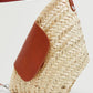 Basket Weave Textured Sling Bag MANGO Brown