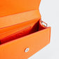 Solid Structured Satchel MANGO Orange