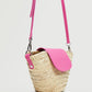 Basket Weave Textured Sling Bag MANGO Pink