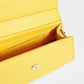Solid Structured Satchel MANGO Yellow